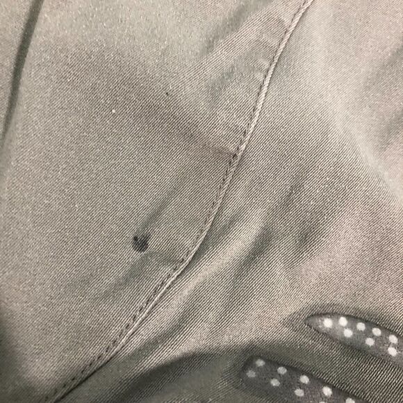 Animo Breeches Womens Gray Size IT 50 Knee Grip Italy Horse Riding READ - Picture 8 of 15